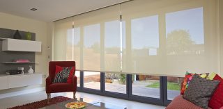 bi fold door blinds