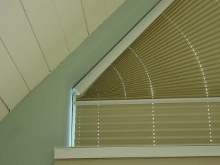 gable window blinds for conservatory