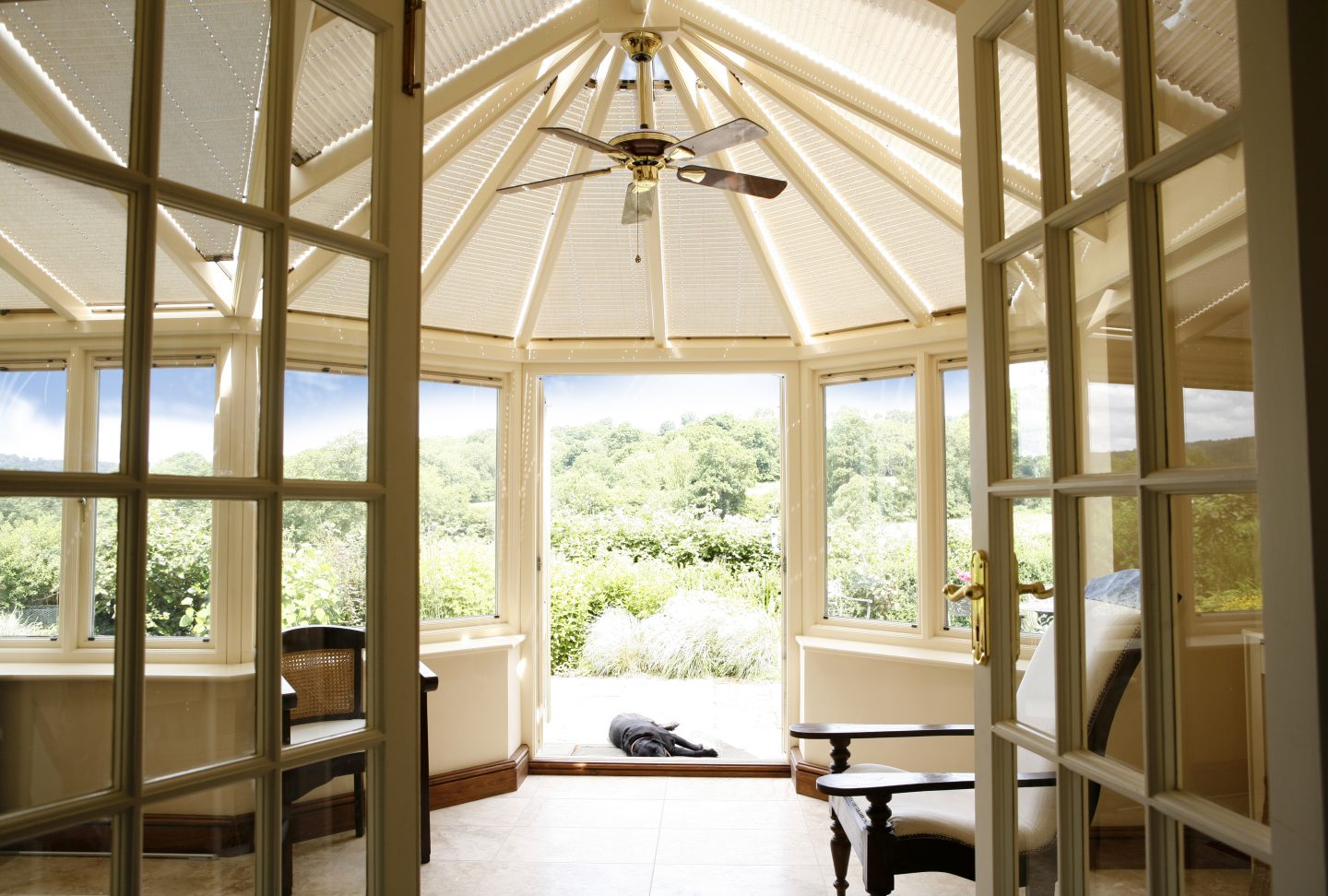 Alu-Pleat Conservatory Roof Blinds