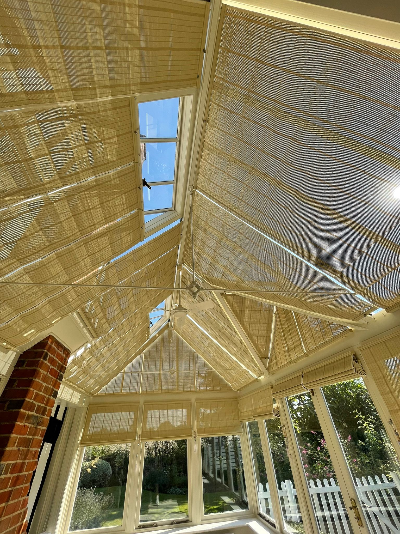 French Pinoleum Conservatory Roof Blinds