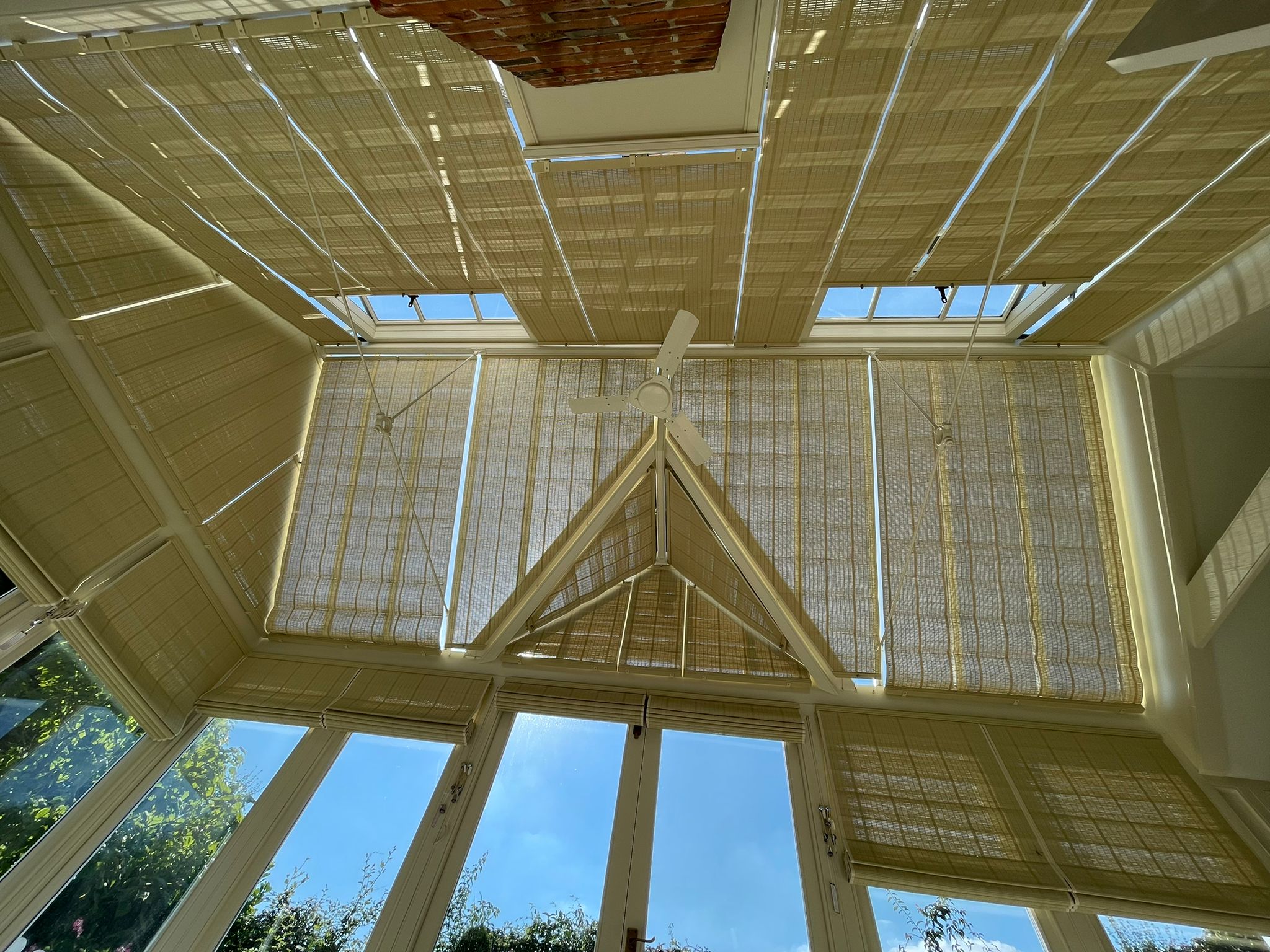 French Pinoleum Conservatory Roof Blinds