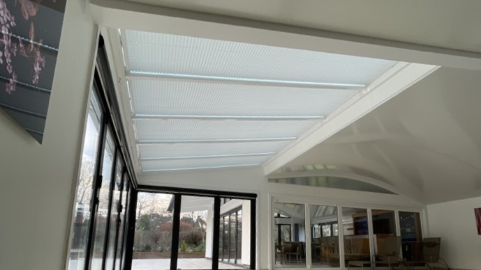 Pleated Roof Blinds