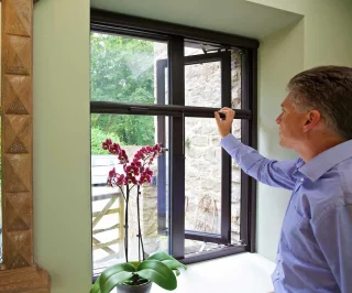 Insect screen window